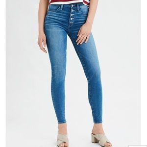 American Eagle Super High Waisted Jegging
